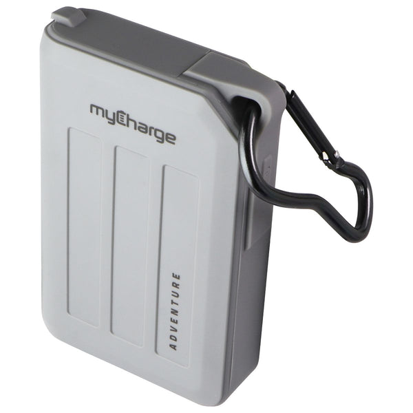 myCharge Adventure H20 Portable Charger (10,050mAh) - Gray/Black