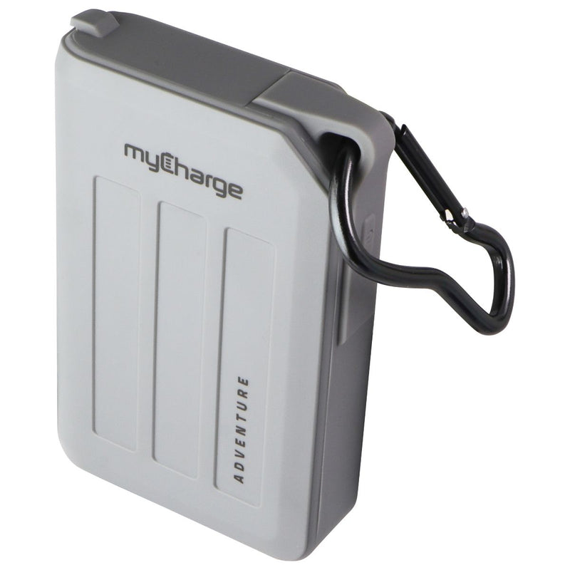 myCharge Adventure H20 Portable Charger (10,050mAh) - Gray/Black