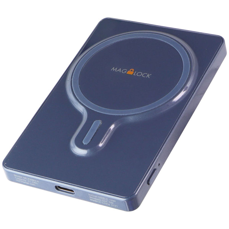 MyCharge Mag-Lock Magnetic Powerbank for MagSafe iPhones - 3,000mAh / Blue