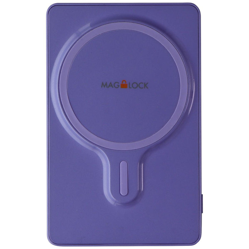 MyCharge Mag-Lock Magnetic 3,000mAh Powerbank for MagSafe iPhones - Purple