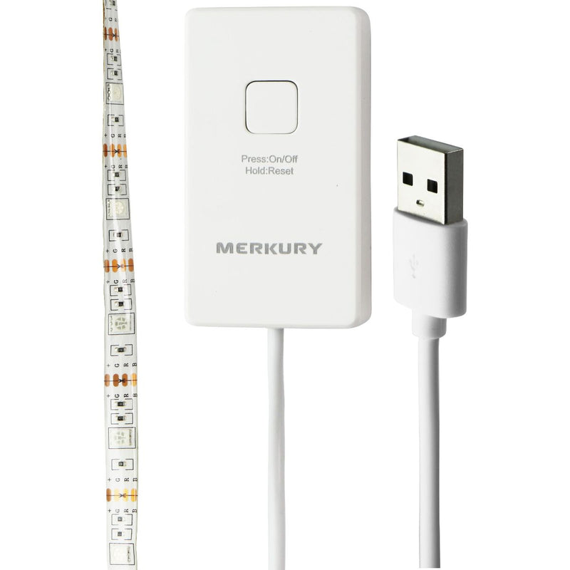 Merkury Innovations Smart Wi-Fi LED Strip Lights, 2M/6.5 FT