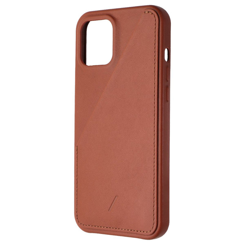 Native Union Clic Card Case for Apple iPhone 12 Pro Max - Tan Leather