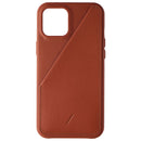 Native Union Clic Card Case for Apple iPhone 12 Pro Max - Tan Leather