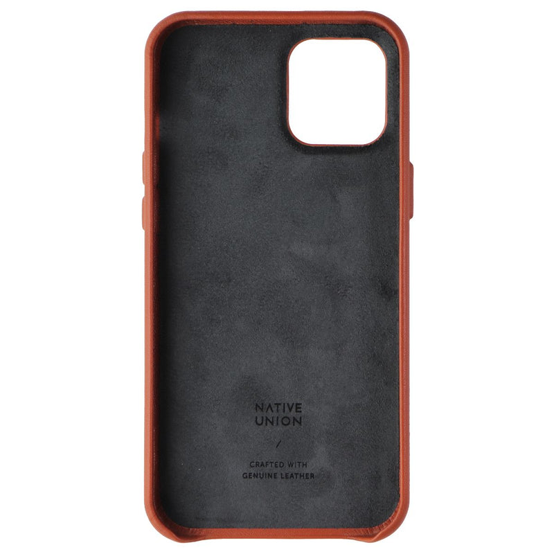 Native Union Clic Card Case for Apple iPhone 12 Pro Max - Tan Leather