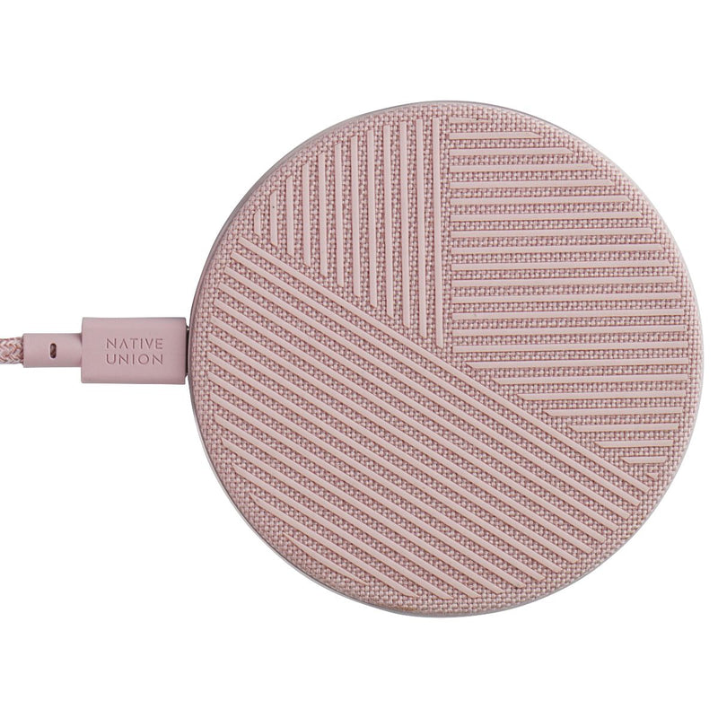 Native Union (10W) Drop Wireless Charging Pad - Rose