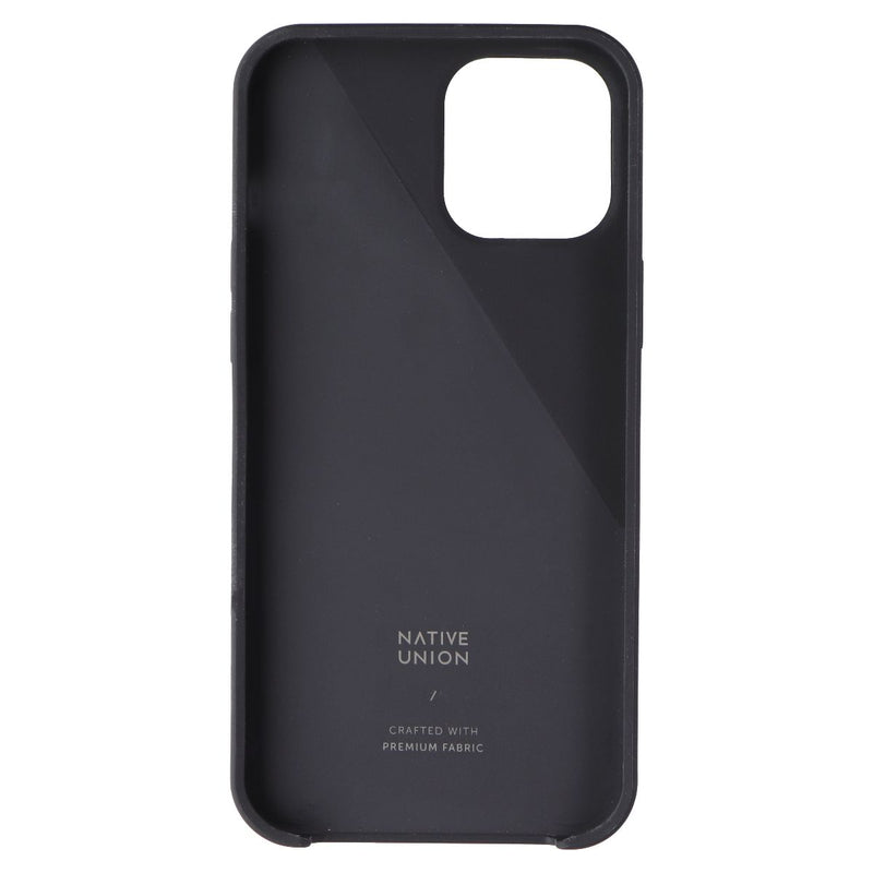 Native Union Clic Canvas Series Case for Apple iPhone 12 Pro Max - Black