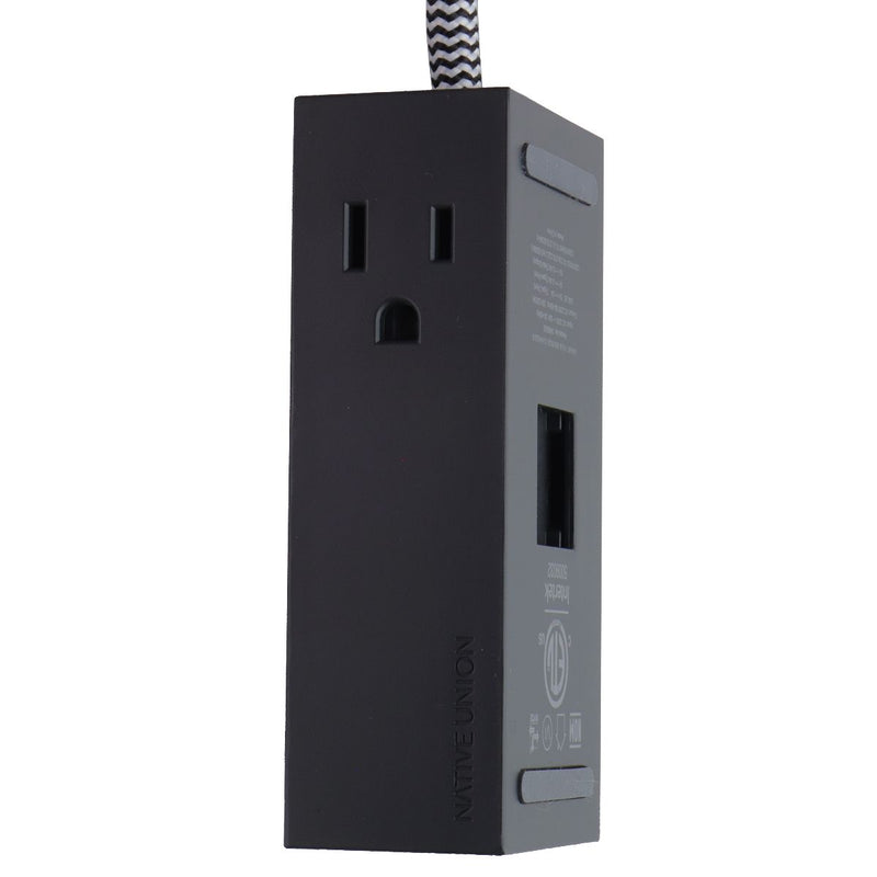 Native Union Smart Hub Bridge (3x USB-A / 1x USB-C / 2x AC Outlets) - Gray