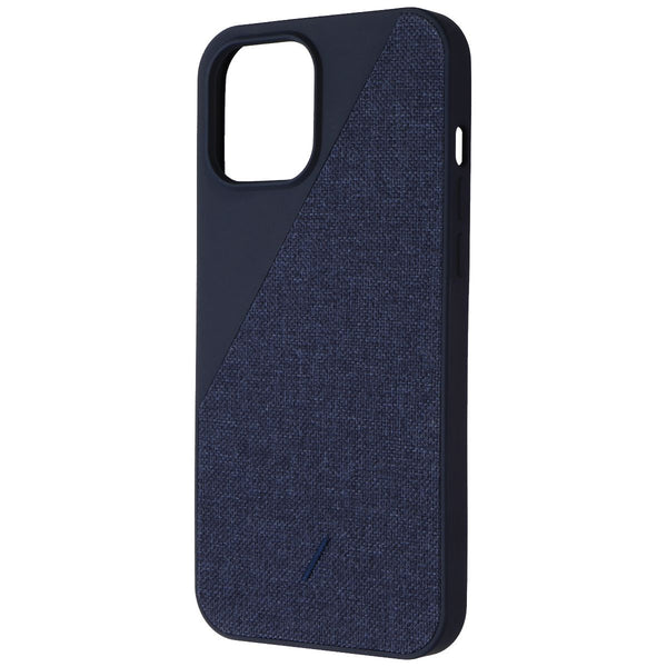 Native Union Clic Canvas Series Hard Case for iPhone 12 Pro Max - Indigo Blue