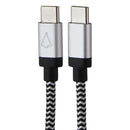 Native Union USB-C to USB-C 10 Foot Braided Zebra Cable