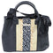 Nautica Pebble Crossbody Handbag - Black/Khaki