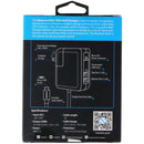 Naztech TRiO Wall Charger w/ 2x USB A ports and Built-in Micro-USB Cable - Black