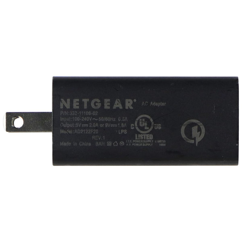 Netgear (5V/2A or 9V/1.8A) AC Adapter (AD2122F20) - Black