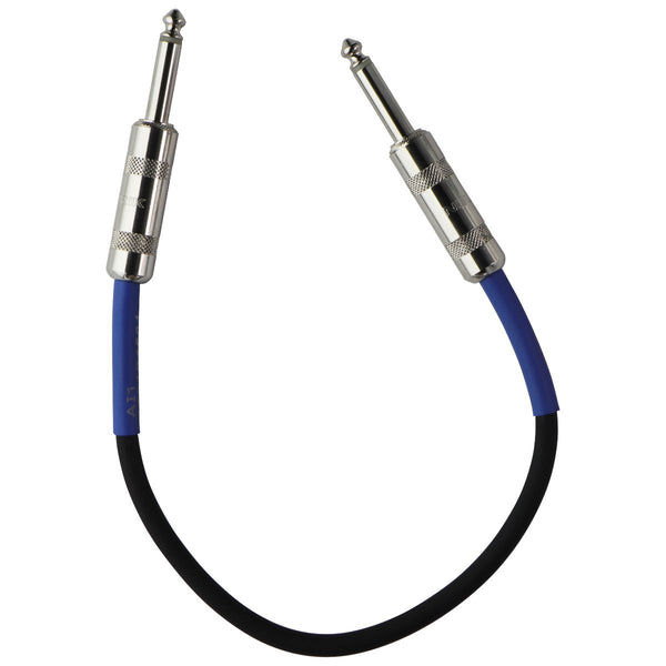 Neutrik 1/4mm (1-Foot) Live Wire Advantage Instrument Cable - Black