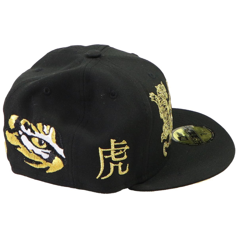 New Era 59FIFTY Baltimore Orioles MLB Fitted Hat - Size 7 1/4 - Tiger Black/Gold