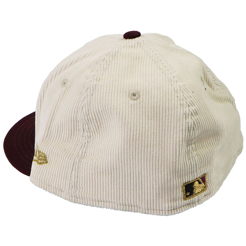 New Era 59FIFTY Washington Nationals MLB Fitted Hat - Size 7 - Ivoire/Maron/Gris