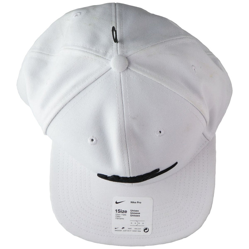 Nike Pro Futura Snapback Hat - ONE SIZE - White/Pine Green/Black (891284-100)