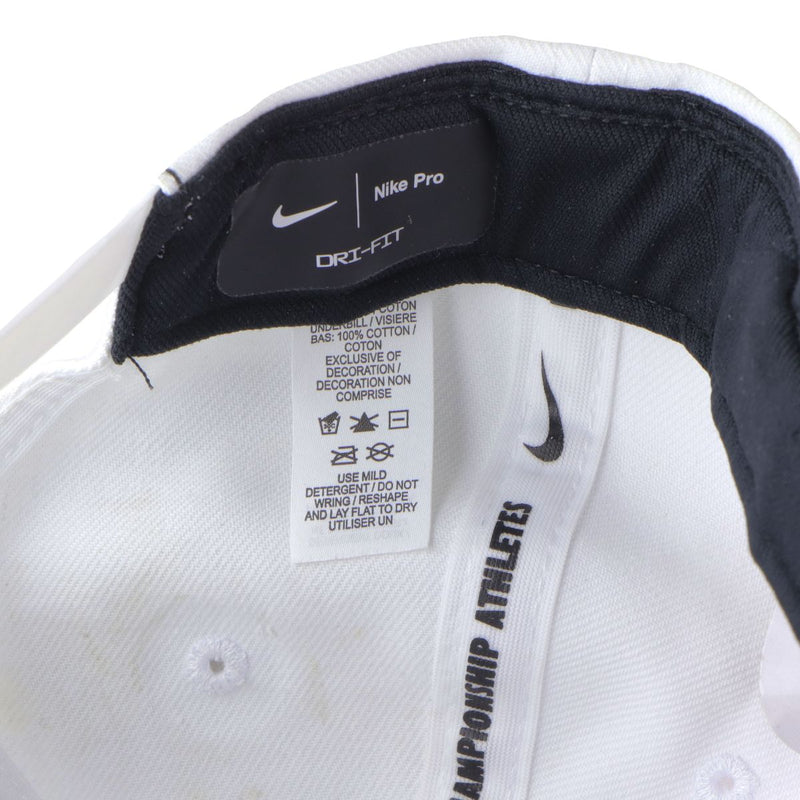 Nike Pro Futura Snapback Hat - ONE SIZE - White/Pine Green/Black (891284-100)