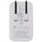 Nimble Wally Duo (32W) Dual-Port (USB-C and USB-A) Wall Charger - Polar White
