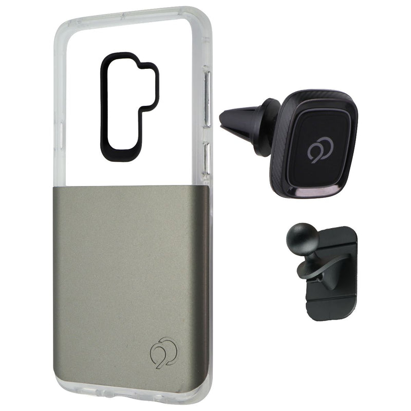 Nimbus9 Ghost 2 Series Case for Samsung Galaxy (S9+) - Clear/Olive Grey