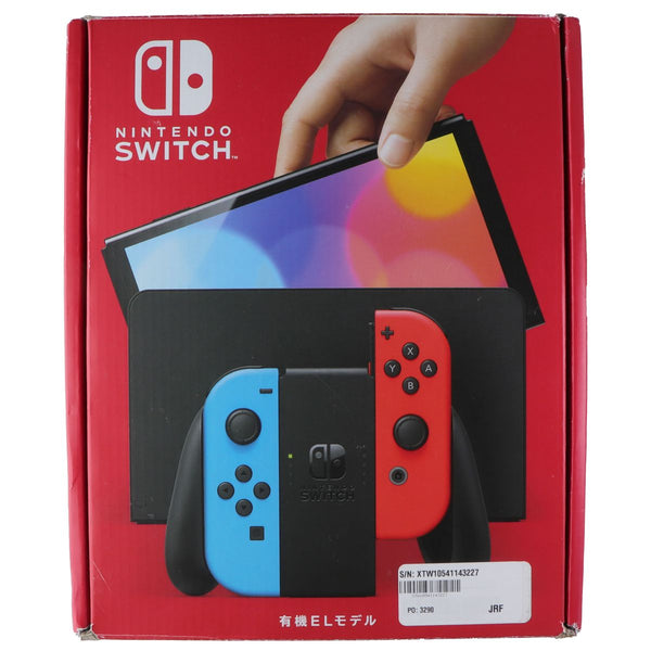 Nintendo Switch Console (OLED Version) with Blue & Red Joy-Cons (HEG-OO1 / JPN)