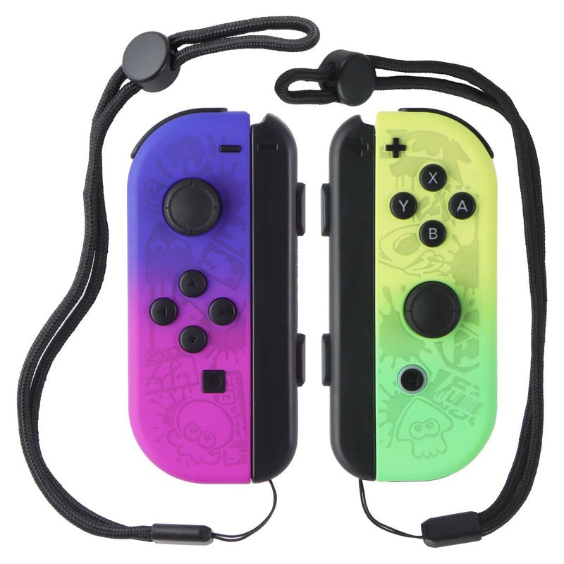 Nintendo Joy-Con Controllers with Straps (L/R) - Splatoon 3 (Purple/Green)