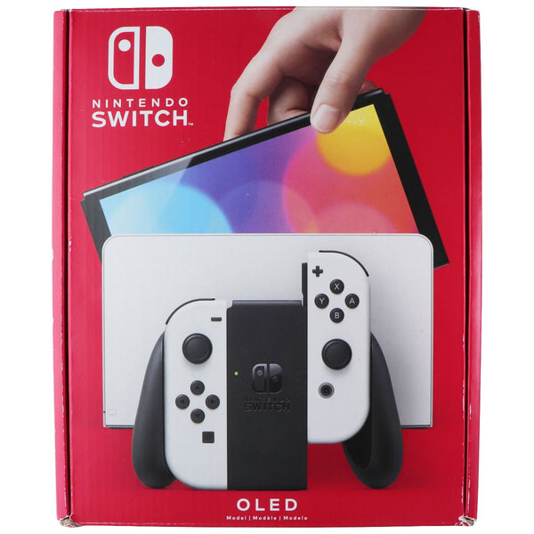 Nintendo Switch Console (OLED Version) with White Joy-Cons (HEG-OO1)