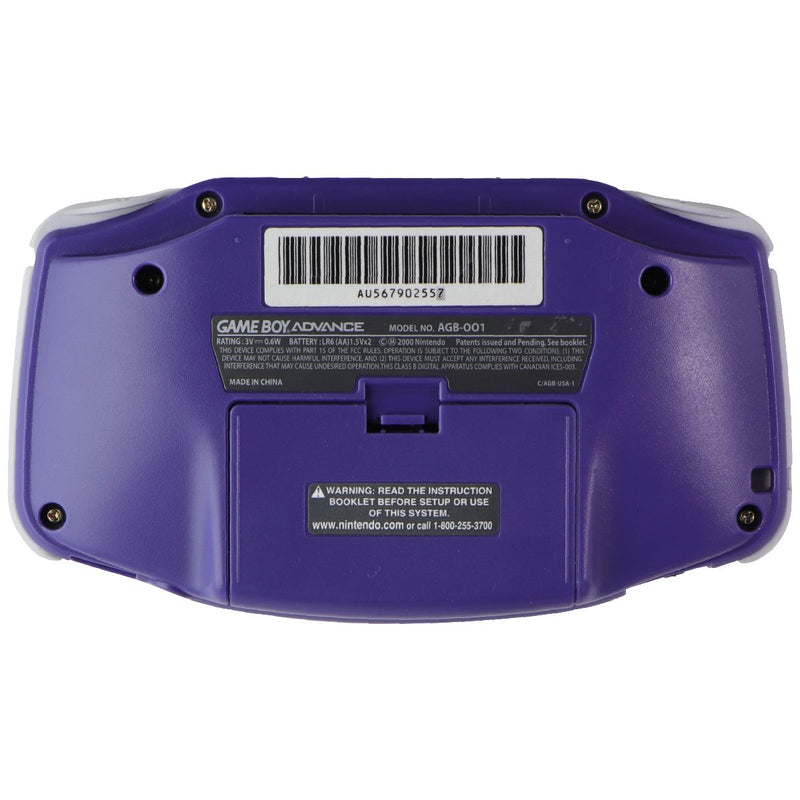 Nintendo Game Boy Advance (AGB-001) - Indigo