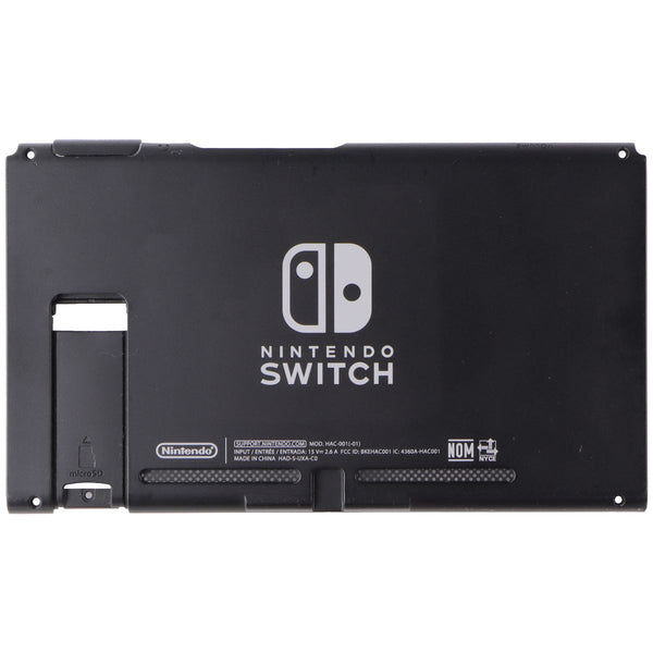 Replacement Back Plate (Black) for Nintendo Switch HAC-001(-01)