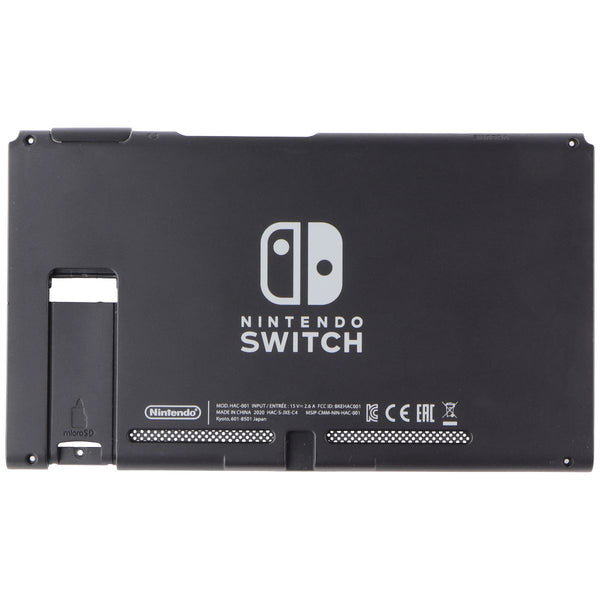Replacement Back Plate (Black) for Nintendo Switch HAC-001