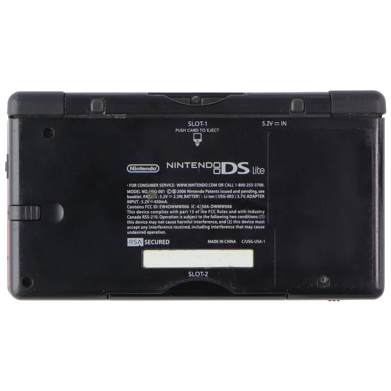 Nintendo DS Lite Console (USG-001) - Crimson / Black