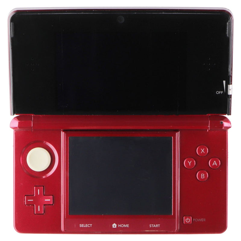Nintendo 3DS Handheld Gaming System - Flame Red (CTR-001)