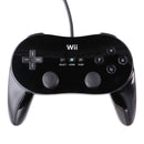 Nintendo Official Wii Classic Controller Pro - Glossy Black