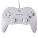 Nintendo Official Wii Classic Controller Pro - White RVL-005(-02)
