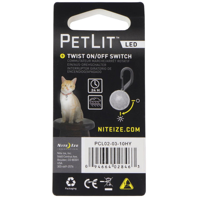 Nite Ize PetLit LED Collar Light - Red Hydrant