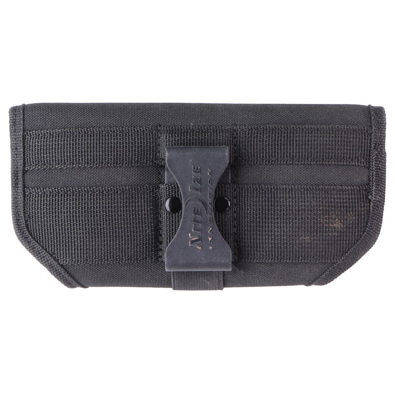 Nite Ize Horizontal Clip Case Universal Holster (XXL) - Black/USA Patch