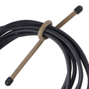 Nite Ize (6-inch) GearTie Re-useable Twist Tie for Cables & More - Brown/Black