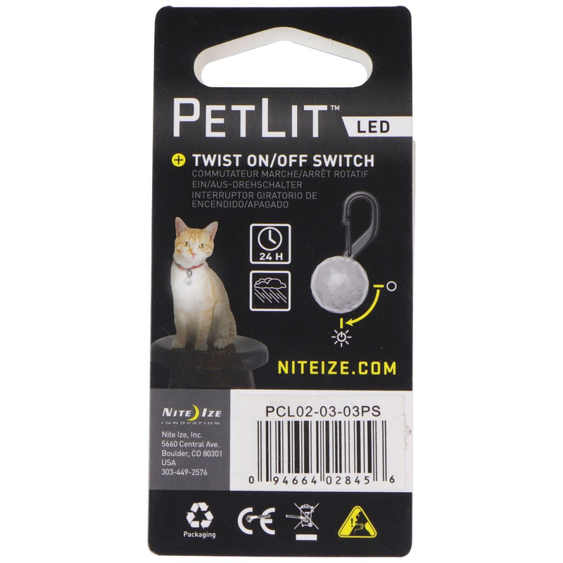 Nite Ize PetLit LED Collar Light - Blue Burst