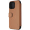 Nomad Modern Leather Folio Case for MagSafe for iPhone 15 Pro Max - English Tan