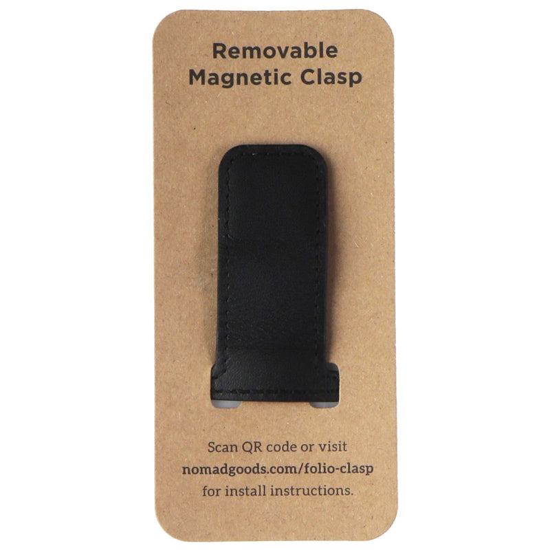 Nomad Modern Leather Folio Case for MagSafe for iPhone 15 Pro - Black