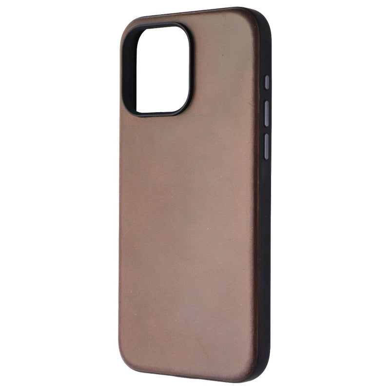 Nomad Modern Leather Case for MagSafe for Apple iPhone 15 Pro Max - Brown