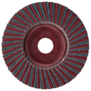 Norton Redheat (5-in) Diameter 60 Grit Flap Wheel - Type 27 (7/8-in Center Hole)