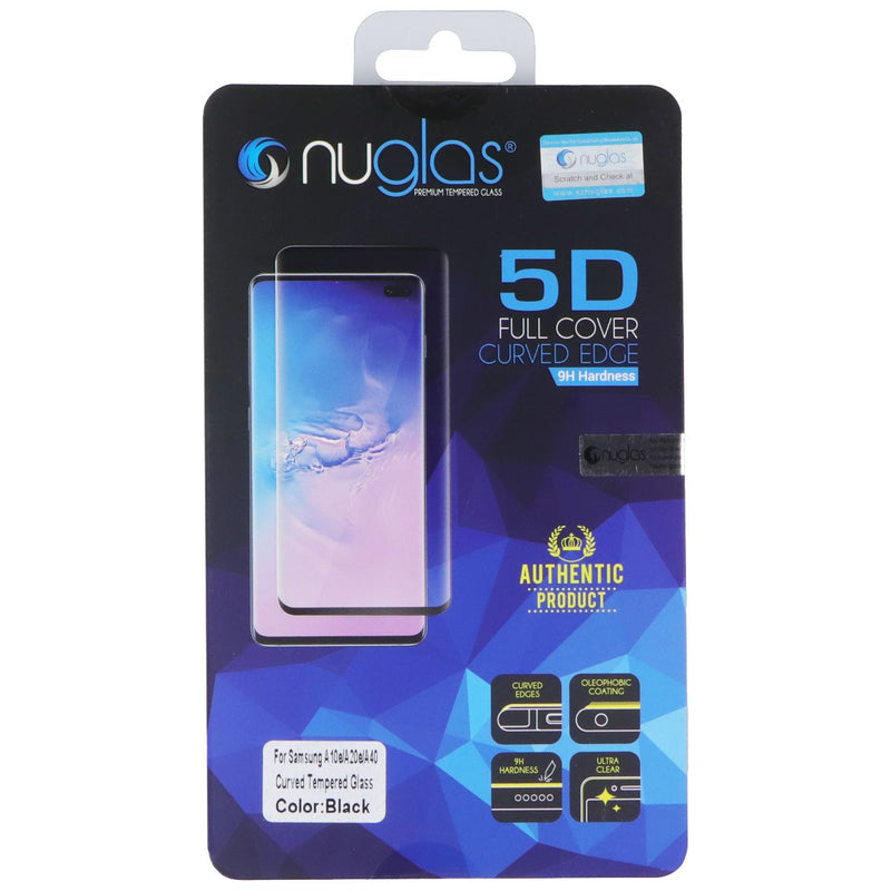 Nuglas 5G Full Cover Curved Edge Tempered Glass for Samsung A10e/A20e/A40