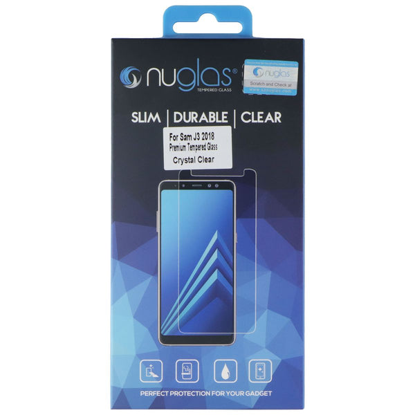 Nuglas Crystal Clear Tempered Glass for Samsung Galaxy J3 (2018) - Clear