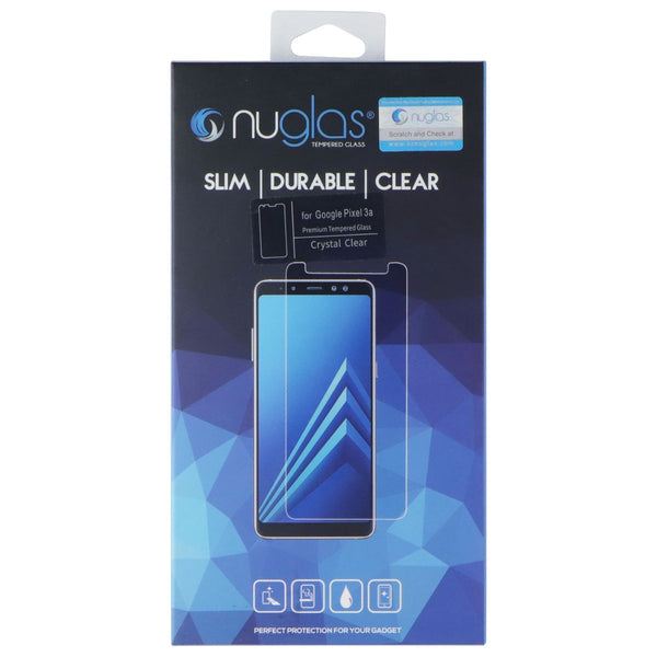 Nuglas Crystal Clear Premium Tempered Glass for Google Pixel 3a - Clear