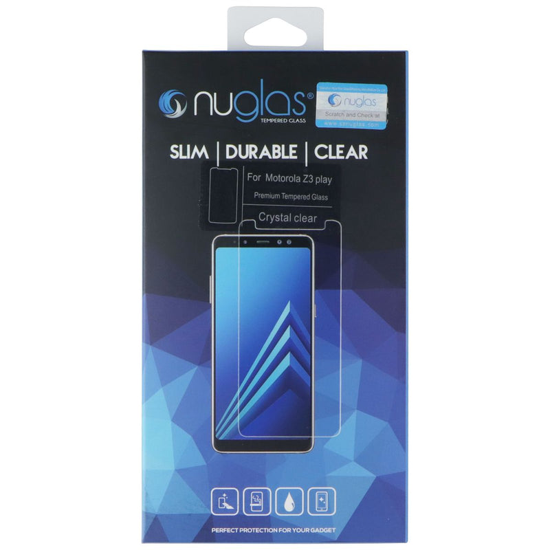 Nuglas Slim Tempered Glass for Motorola Z3 Play - Crystal Clear
