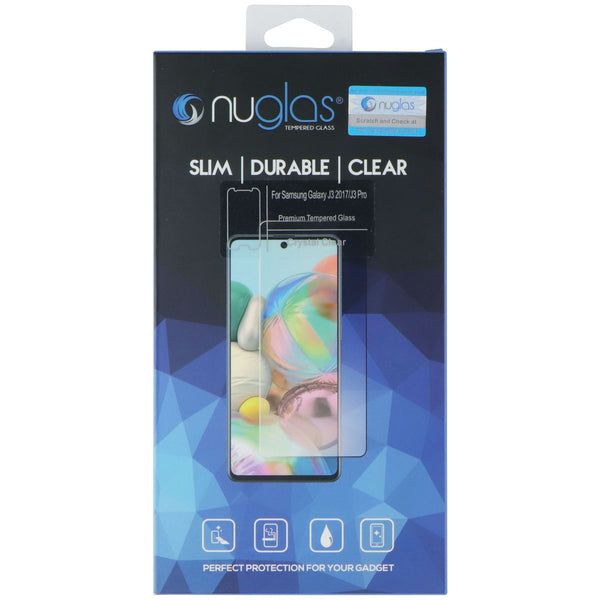 Nuglas Crystal Clear Tempered Glass for Samsung Galaxy J3 2017 / J3 Pro - Clear