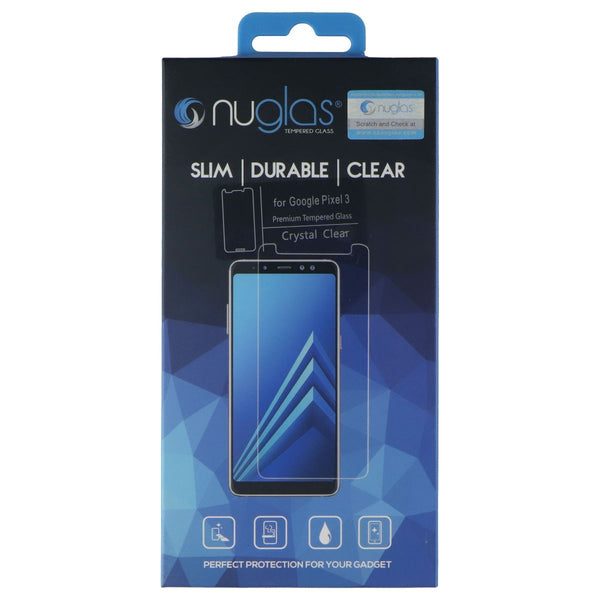 Nuglas Crystal Clear Premium Tempered Glass for Google Pixel 3  - Clear