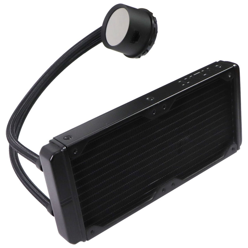 NZXT Kraken 240 (240mm) AIO CPU Liquid Cooler with LCD Display (Non-RGB) - Black