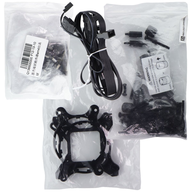 NZXT Kraken 240 (240mm) AIO CPU Liquid Cooler with LCD Display (Non-RGB) - Black
