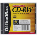 OfficeMax CD-RW (10-Pack) Blank Disc Rewritable with Case 700MB/80 Min/4-10x